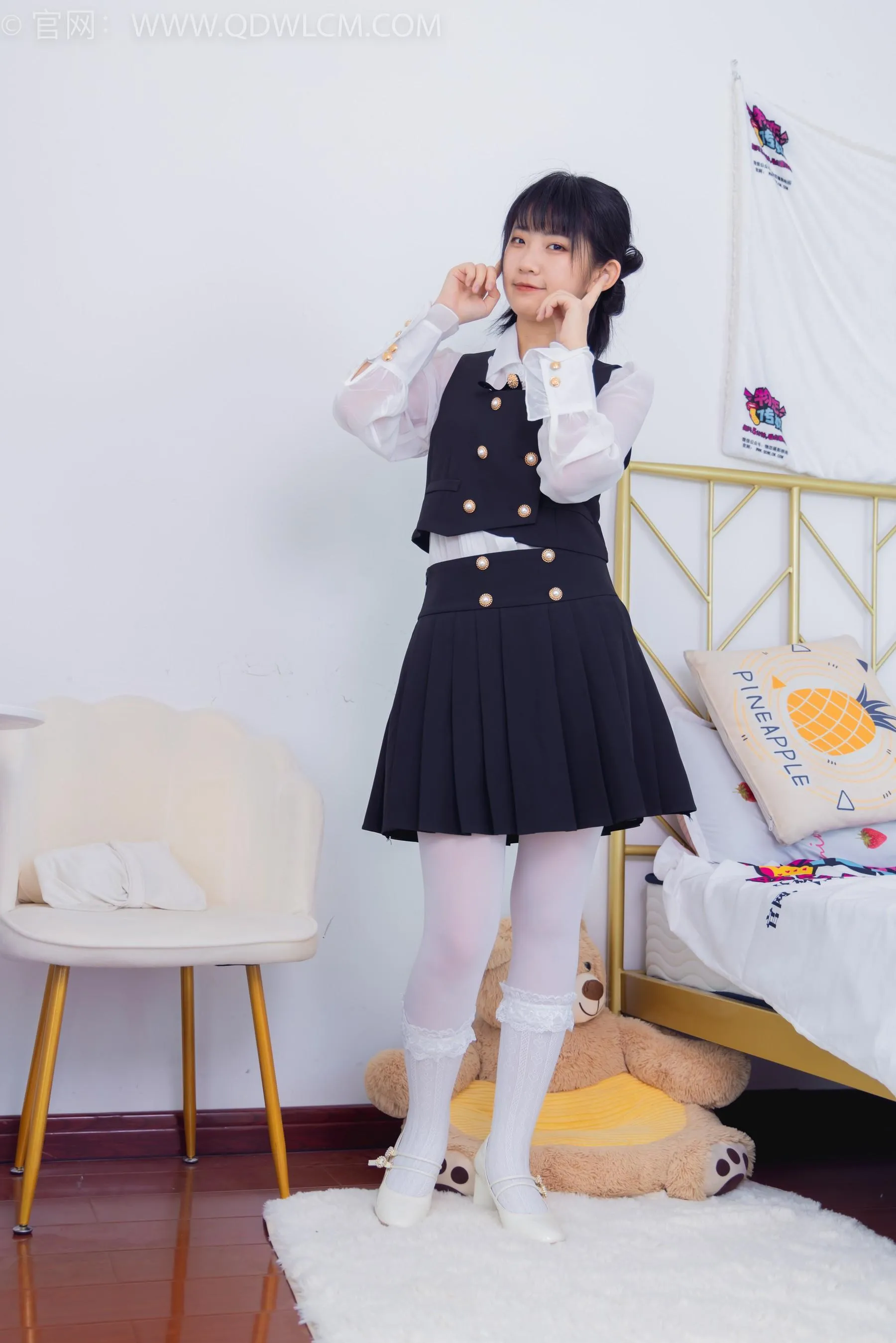 物恋传媒 NO.1555 暗月-蓝莓之恋 [155P]插图3